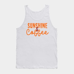 Sunshine and Coffee Tank Top